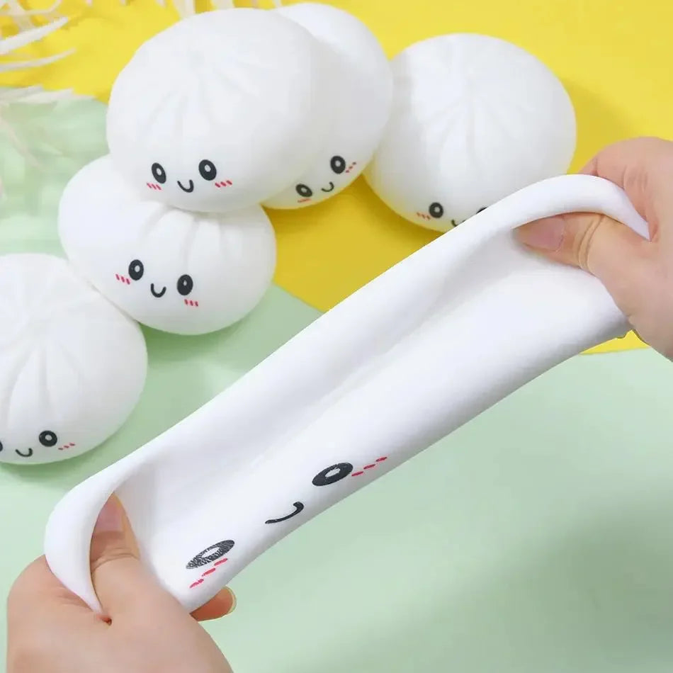 Colorful Dumpling Squishy Toy