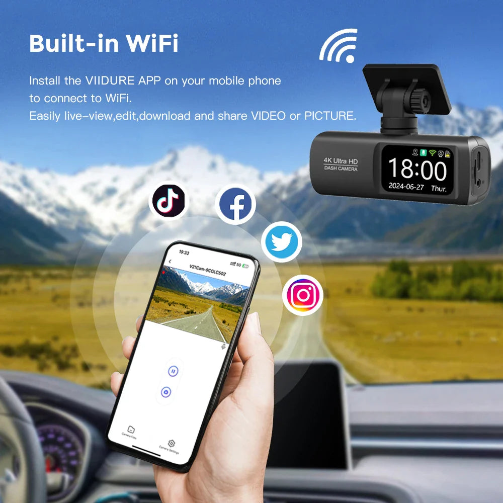 Ultimate 4K Dash Cam Pro