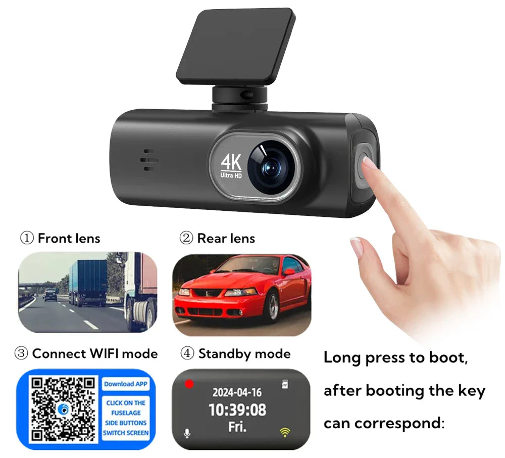 Ultimate 4K Dash Cam Pro